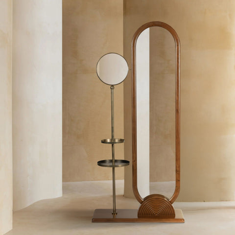 Abacus Dressing Mirror Stand
