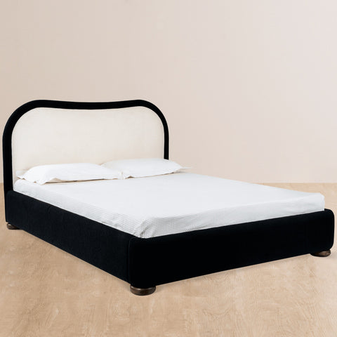 Kaba Upholstered Bed with Storage