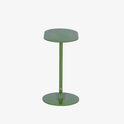 bacview of outdoor drink table