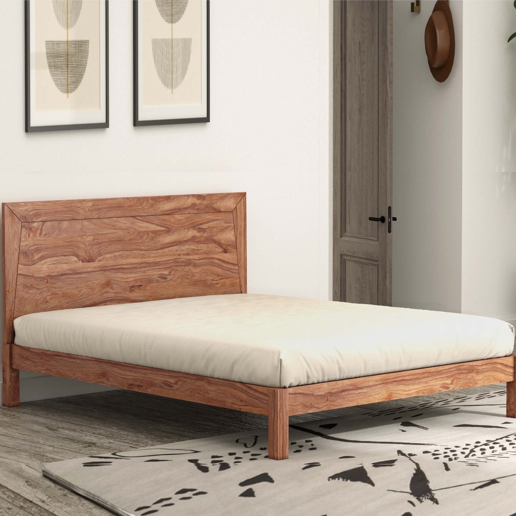 Metric Queen Non Storage Queen size Bed