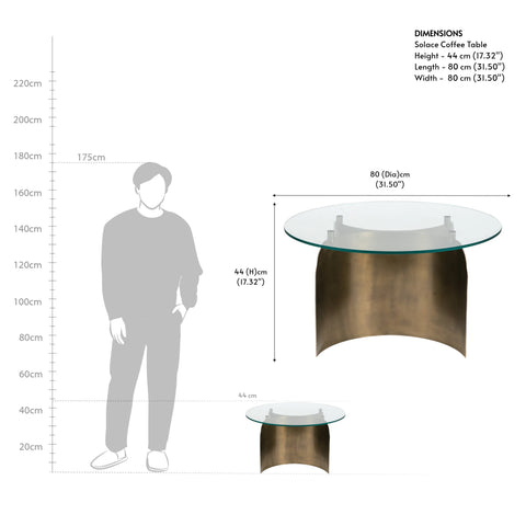 Solace Glass Coffee Table