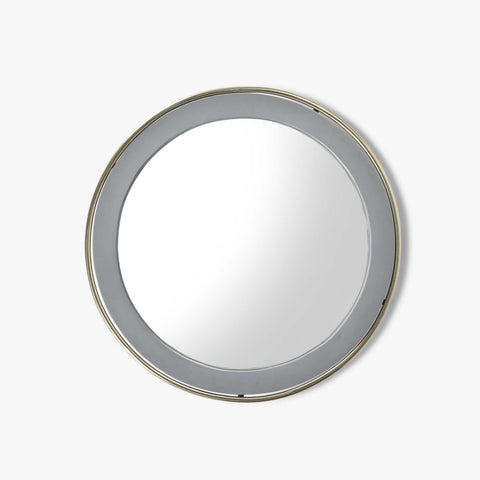Toshi Round Mirror Cement