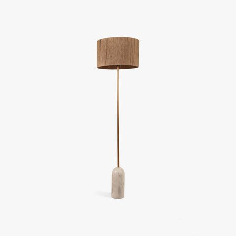 Cusp Sisal Fiber Floor Lamp - Orange Tree Home Pvt. Ltd.