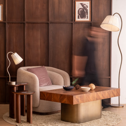 Luxury standing floor lamp
