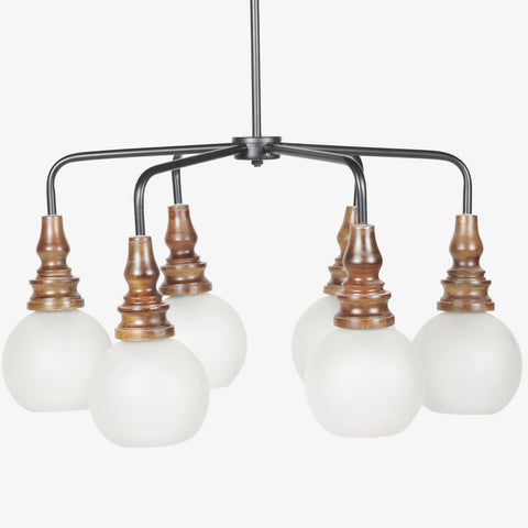 Kunshu Cluster Hanging Lamp - Orange Tree Home Pvt. Ltd.