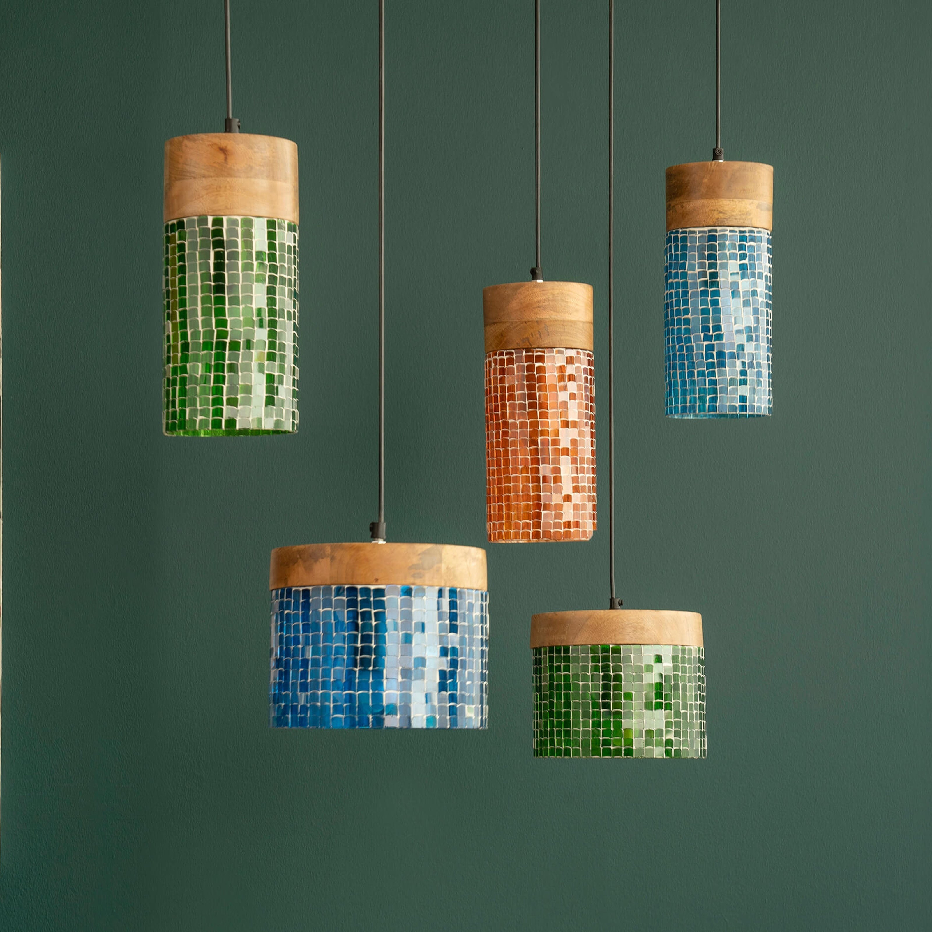 Freedom Tall Green Table Lamp - Orange Tree Home Pvt. Ltd.
