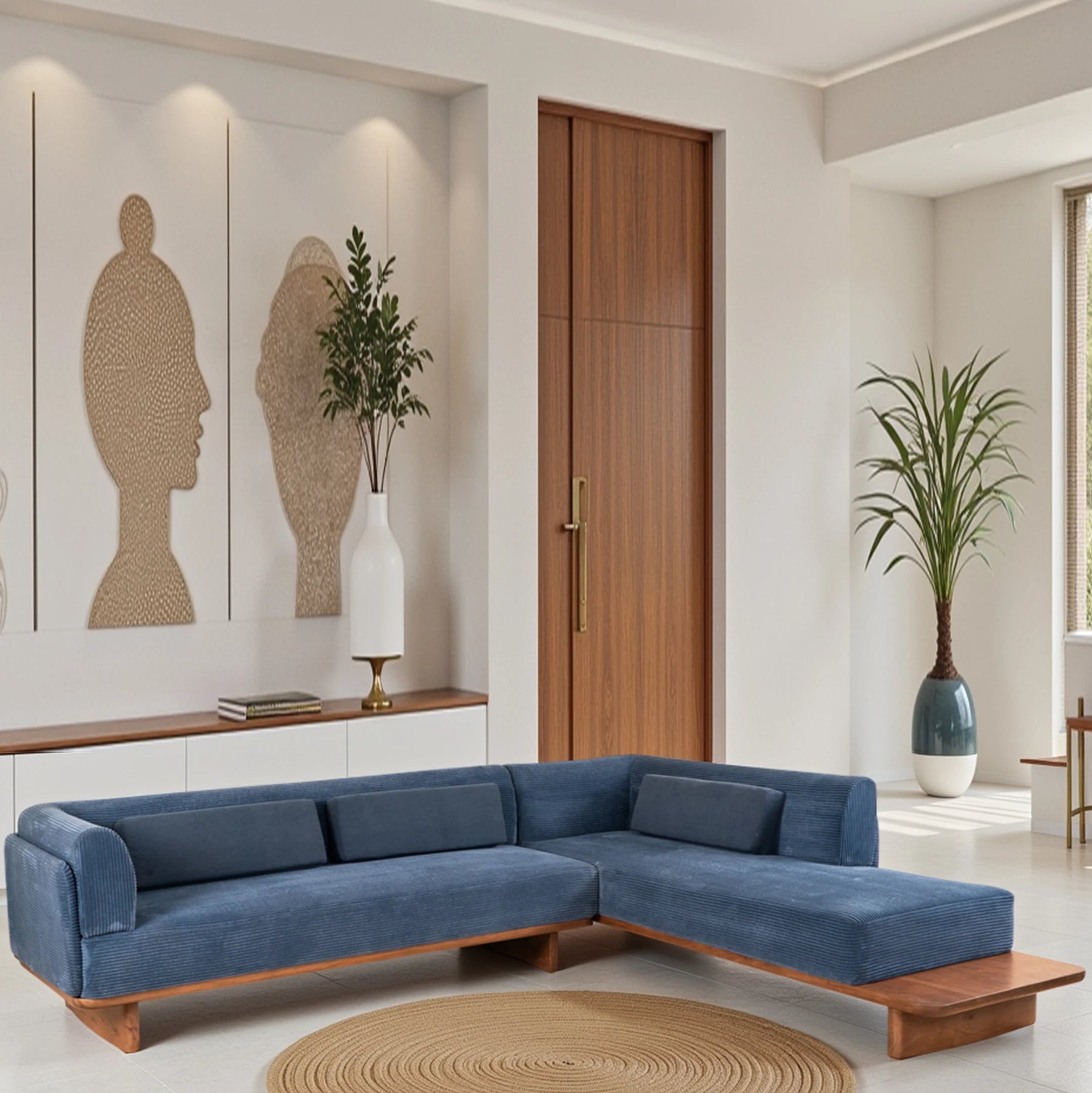 Anish Modular L-Shape Sofa