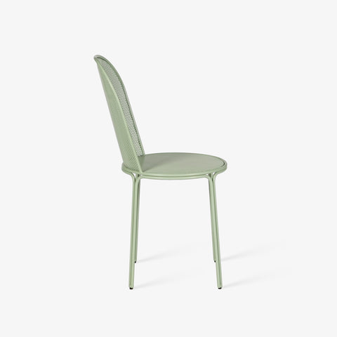 outdoor dining chair  side view