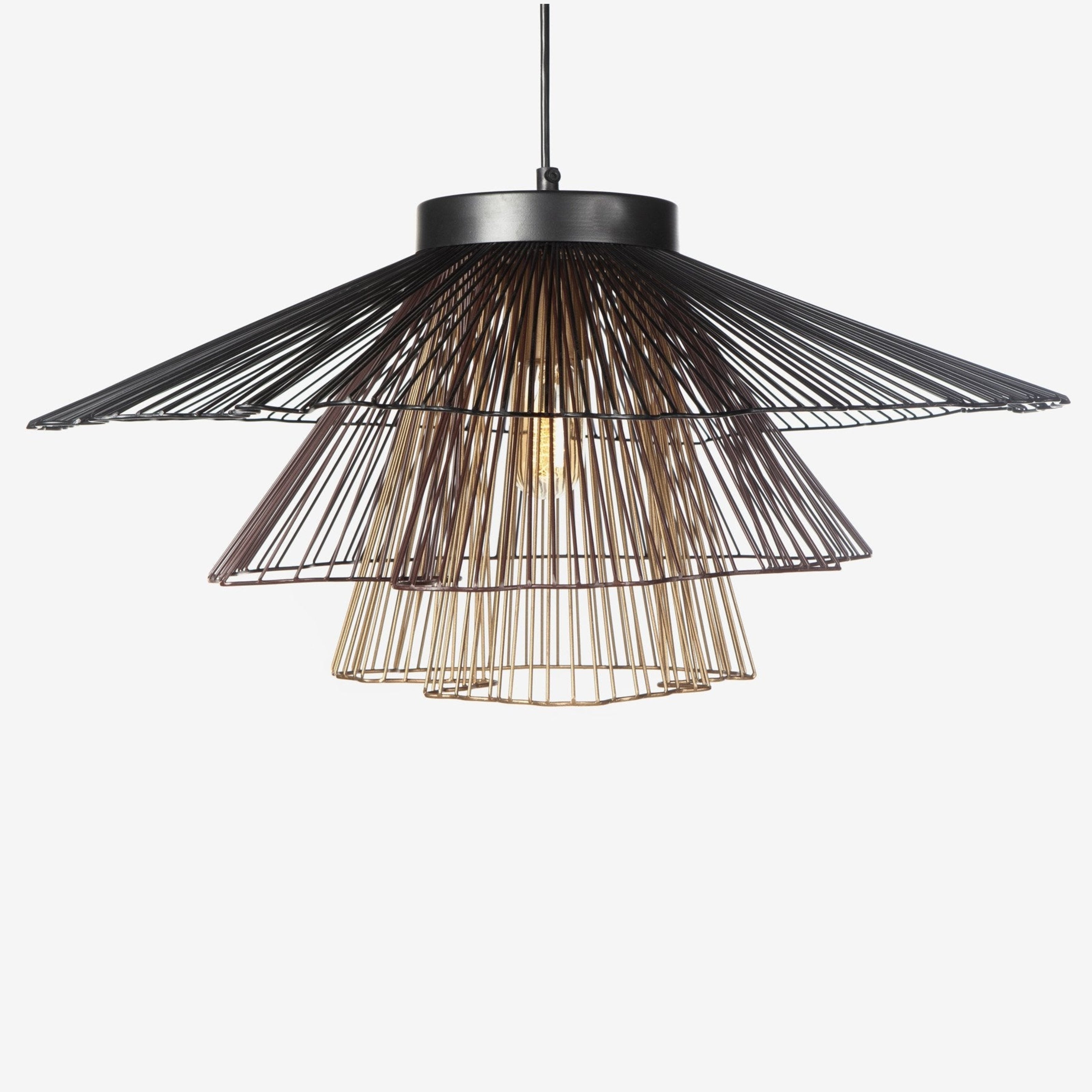 Klimt Hanging Lamp Big - Orange Tree Home Pvt. Ltd.