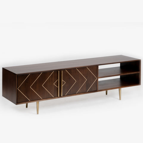 Toshi Gold TV Unit