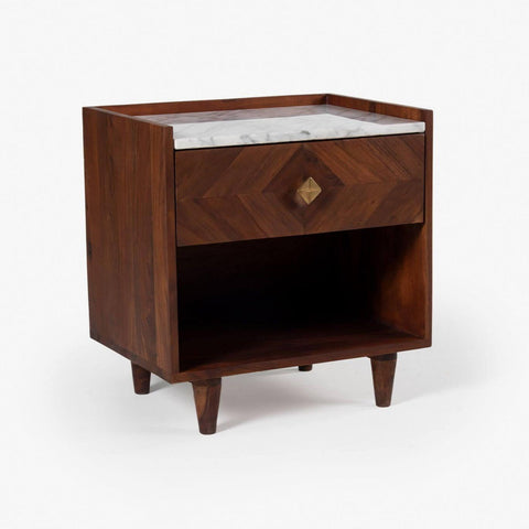 Dado Marble Bedside Table