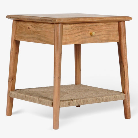 Meadow Wooden Bedside Table