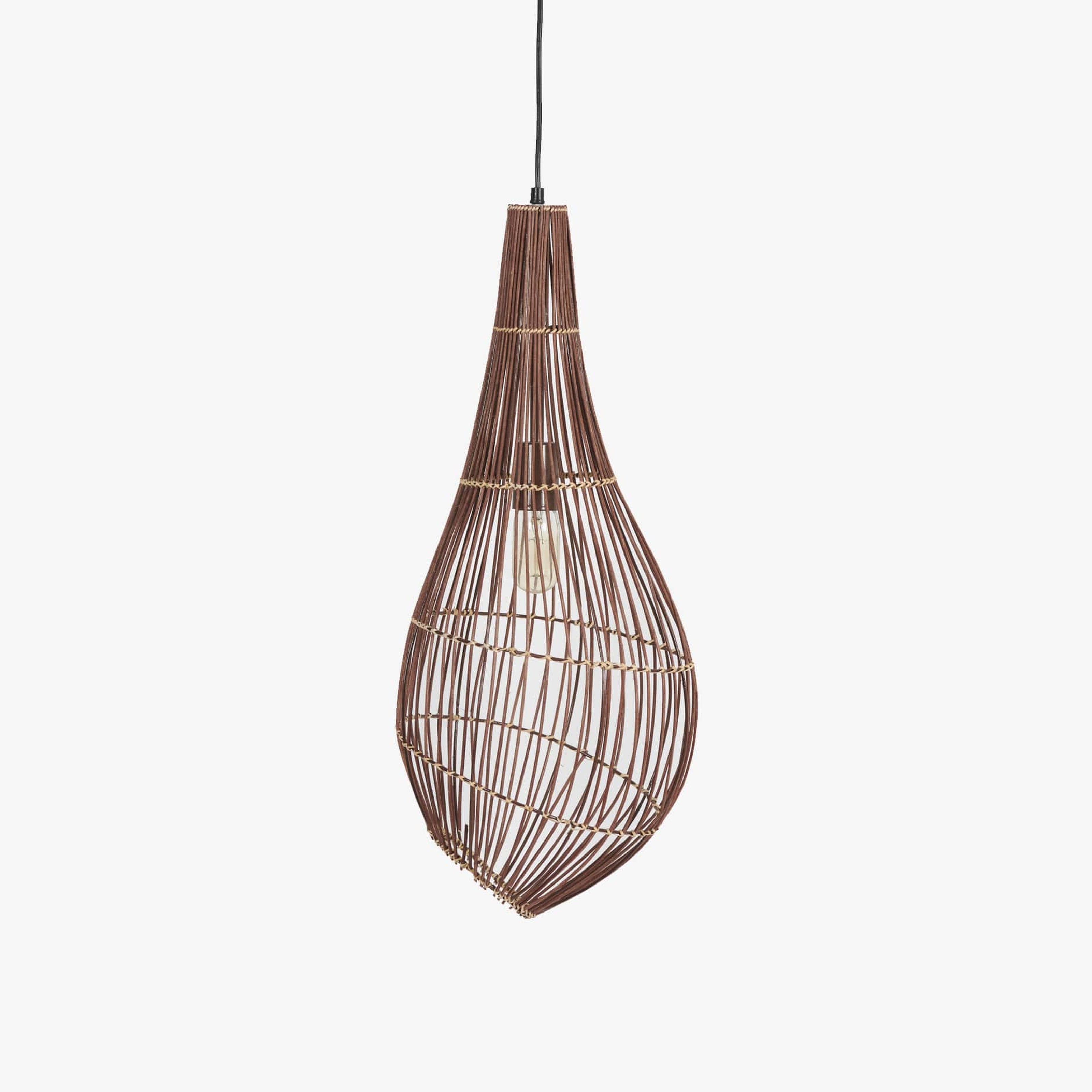 Floo Tall Hanging Lamp - Orange Tree Home Pvt. Ltd.