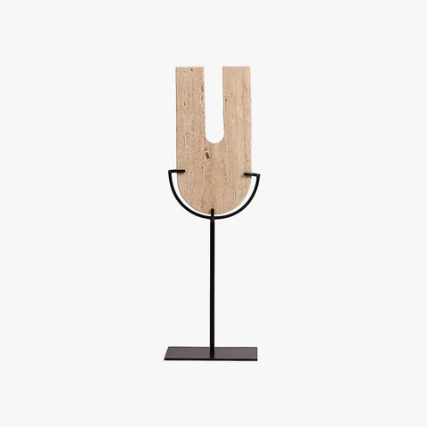 Doric Table Decor Travertine