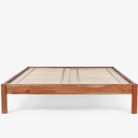 Sheesham Non Storage Queen Bed Base
