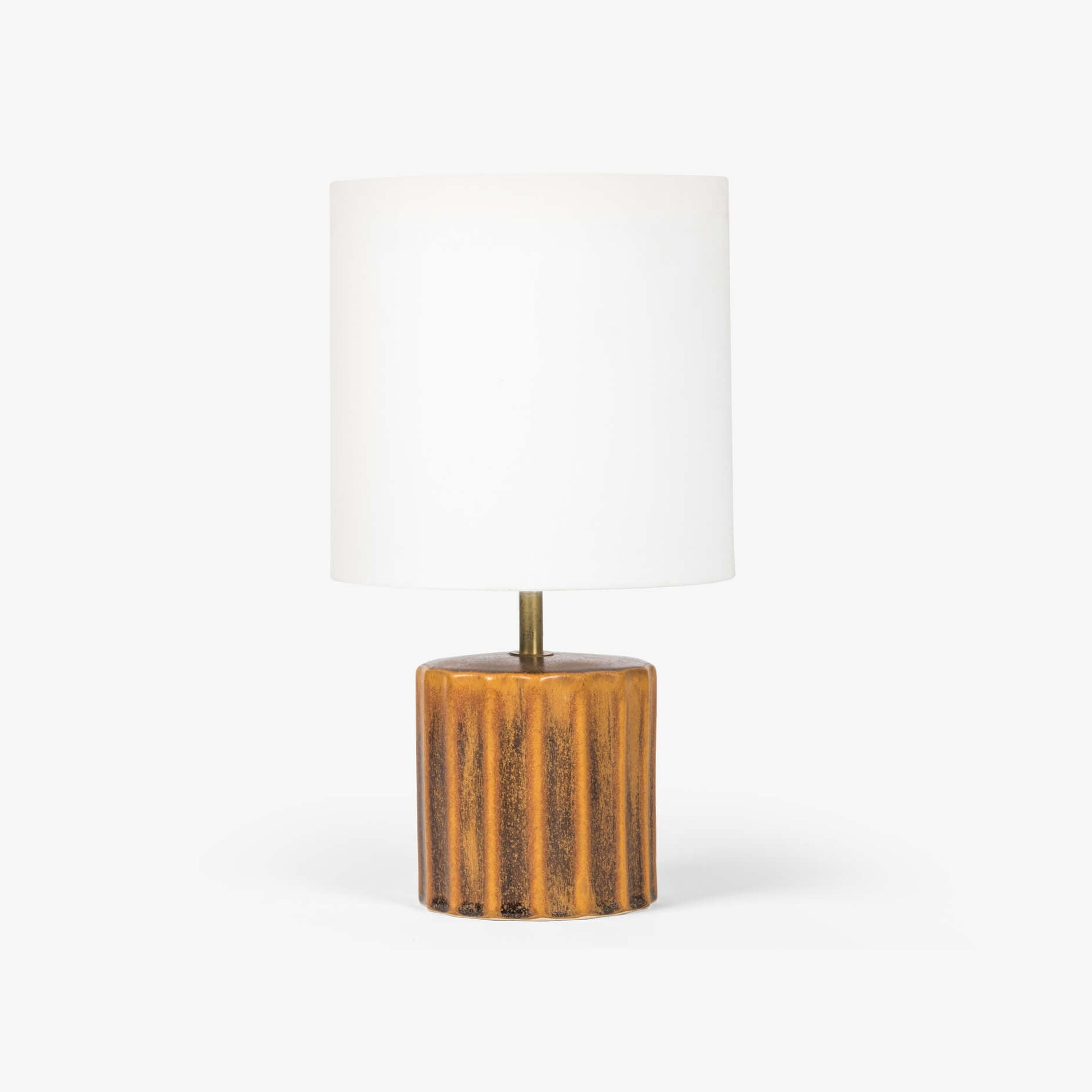 Doric Brown Table Lamp - Orange Tree Home Pvt. Ltd.