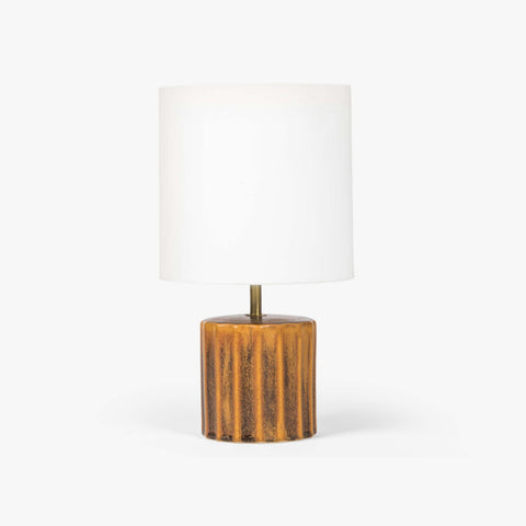 Doric Brown Table Lamp - Orange Tree Home Pvt. Ltd.