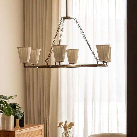 Modern dining room chandelier
