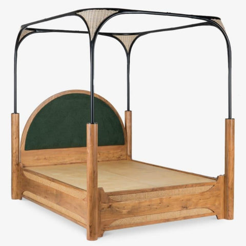 Andaman Narcodam Canopy Queen Size Bed