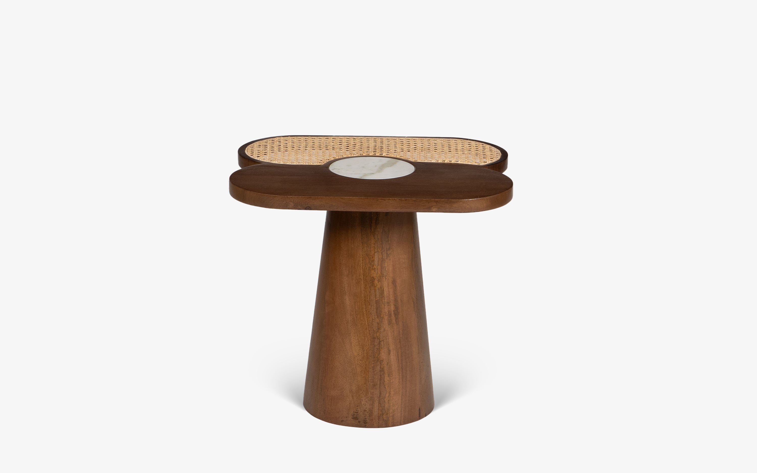 Daisy Accent Side table - with white background - Orange Tree