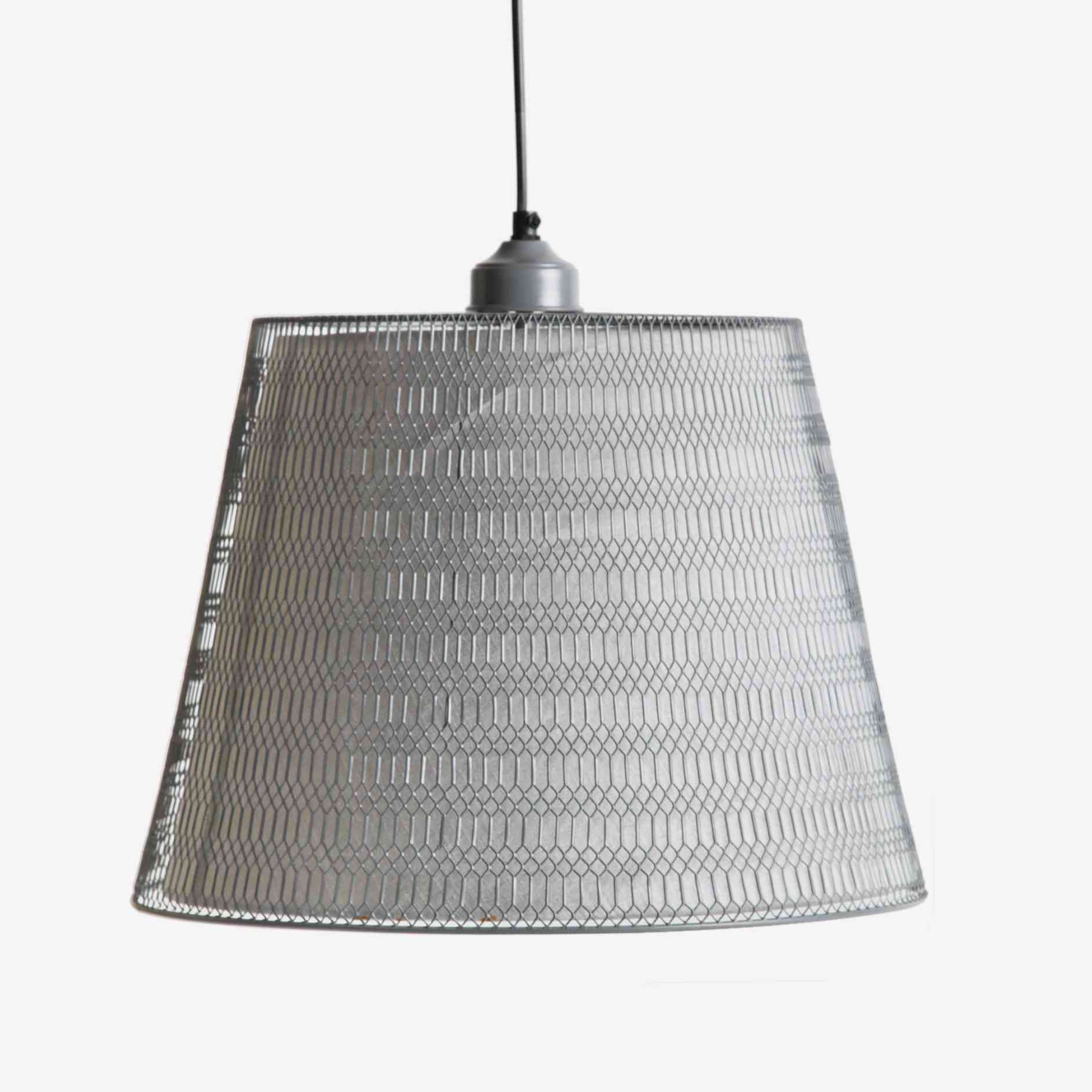 Rhombus Hanging Lamp Grey - Orange Tree Home Pvt. Ltd.