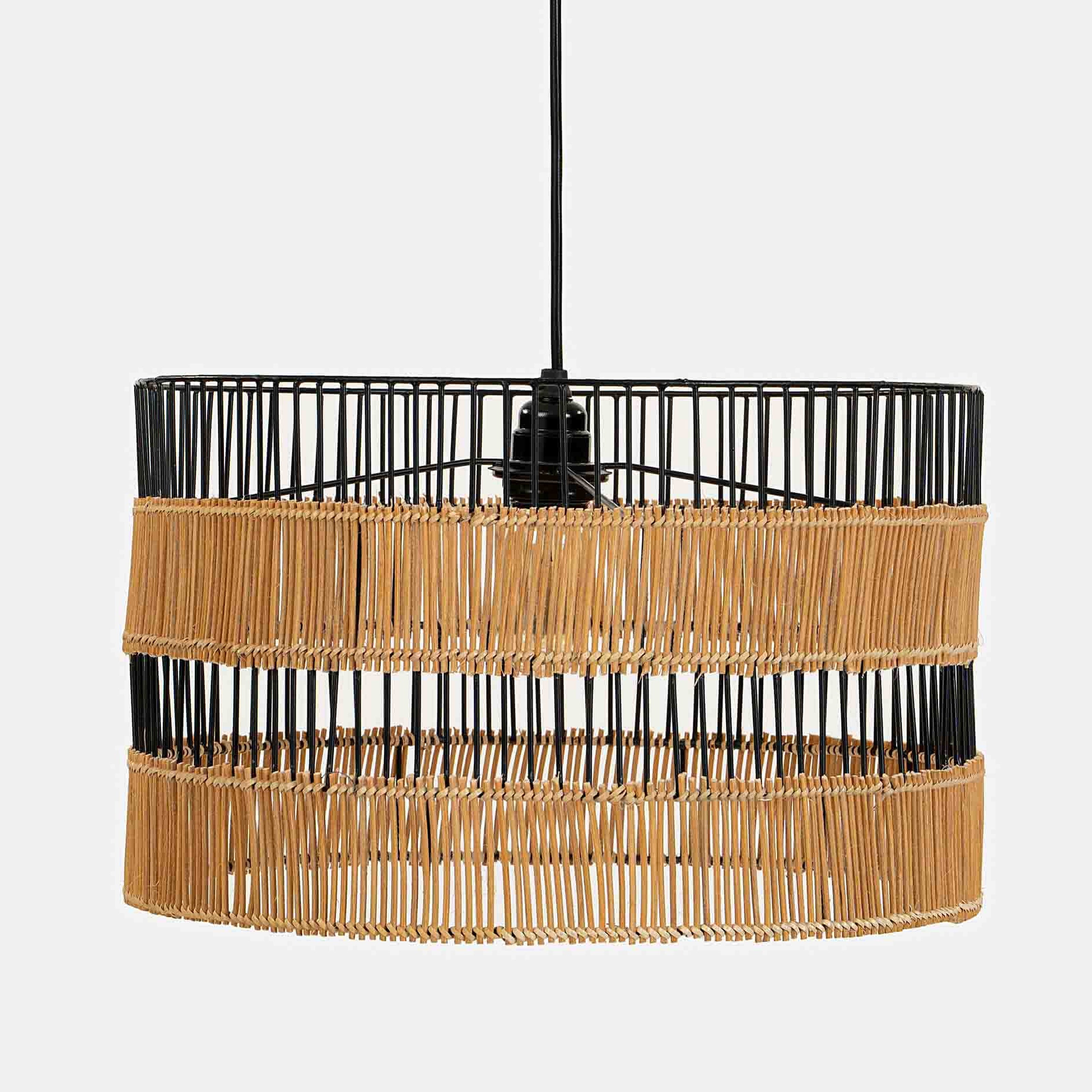 Kyoto Drum Hanging Lamp - Orange Tree Home Pvt. Ltd.