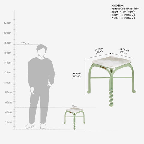 Dastoori Outdoor Side Table