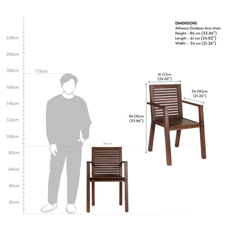 Alfresco Outdoor Arm chair