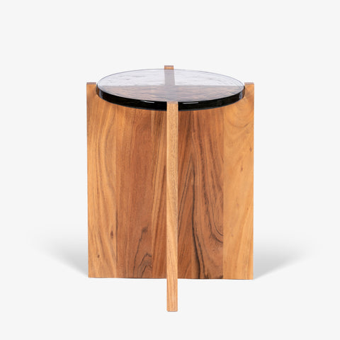 Orange Tree Ciro Side Table - modern solid wood side table