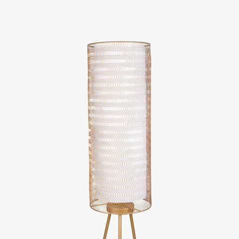 Rhombus Floor Lamp Gold - Orange Tree Home Pvt. Ltd.