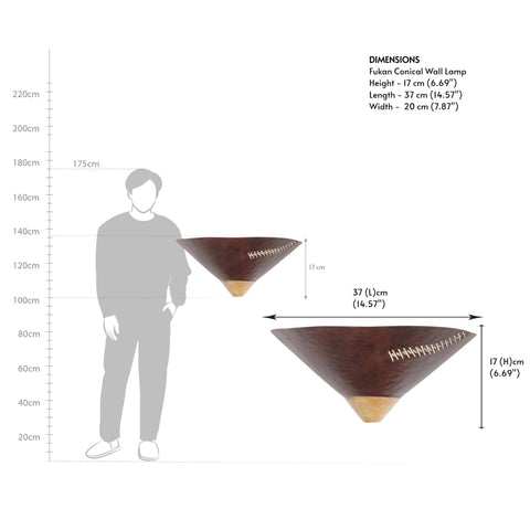 Fukan Conical Wall Lamp