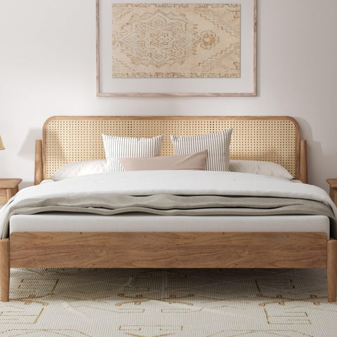 Meadow Non Storage Cane Bed (King Size)