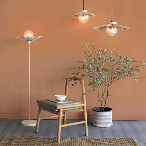 Keshi Hanging Lamp Small - Orange Tree Home Pvt. Ltd.