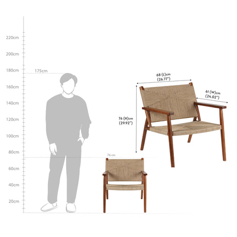 Abacus Woven Lounge Chair