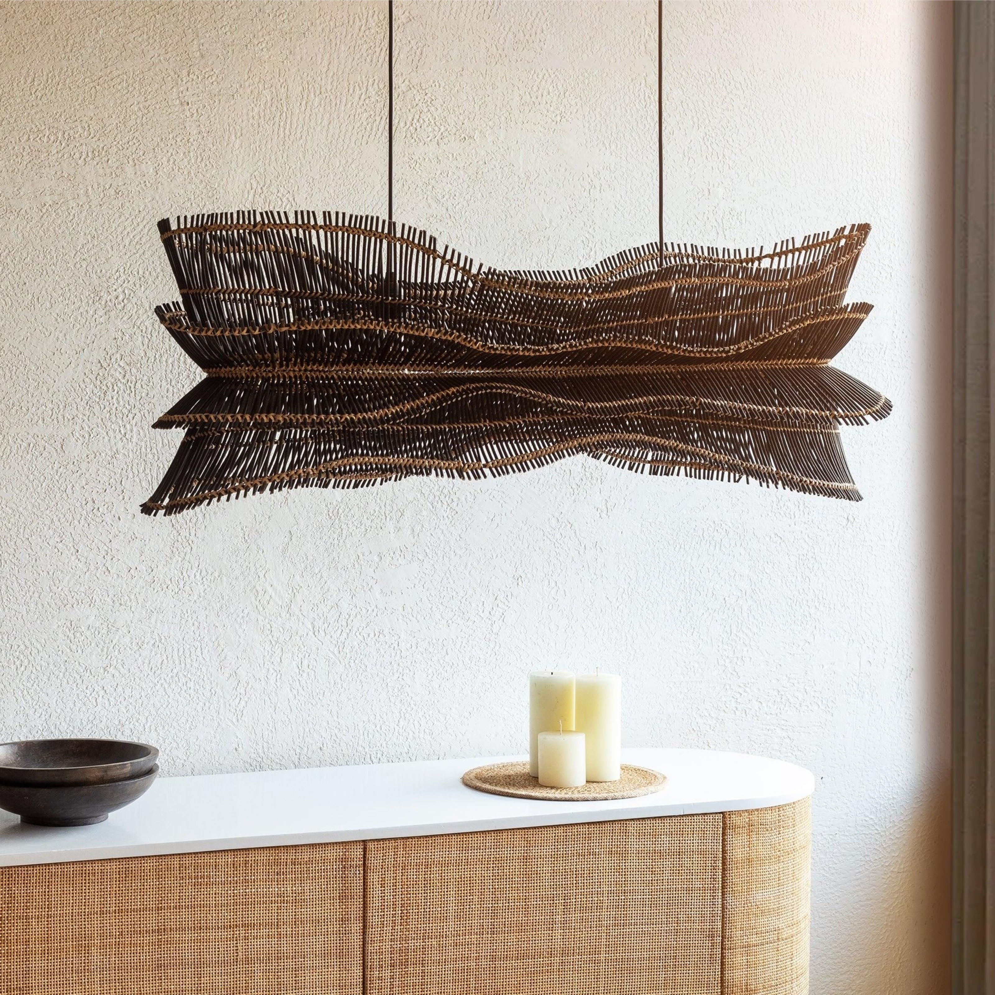 Robin modern chandelier for living room. Orange Tree Home Lighting