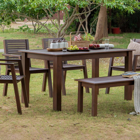 Alfresco Outdoor Dining Table 6 Seater