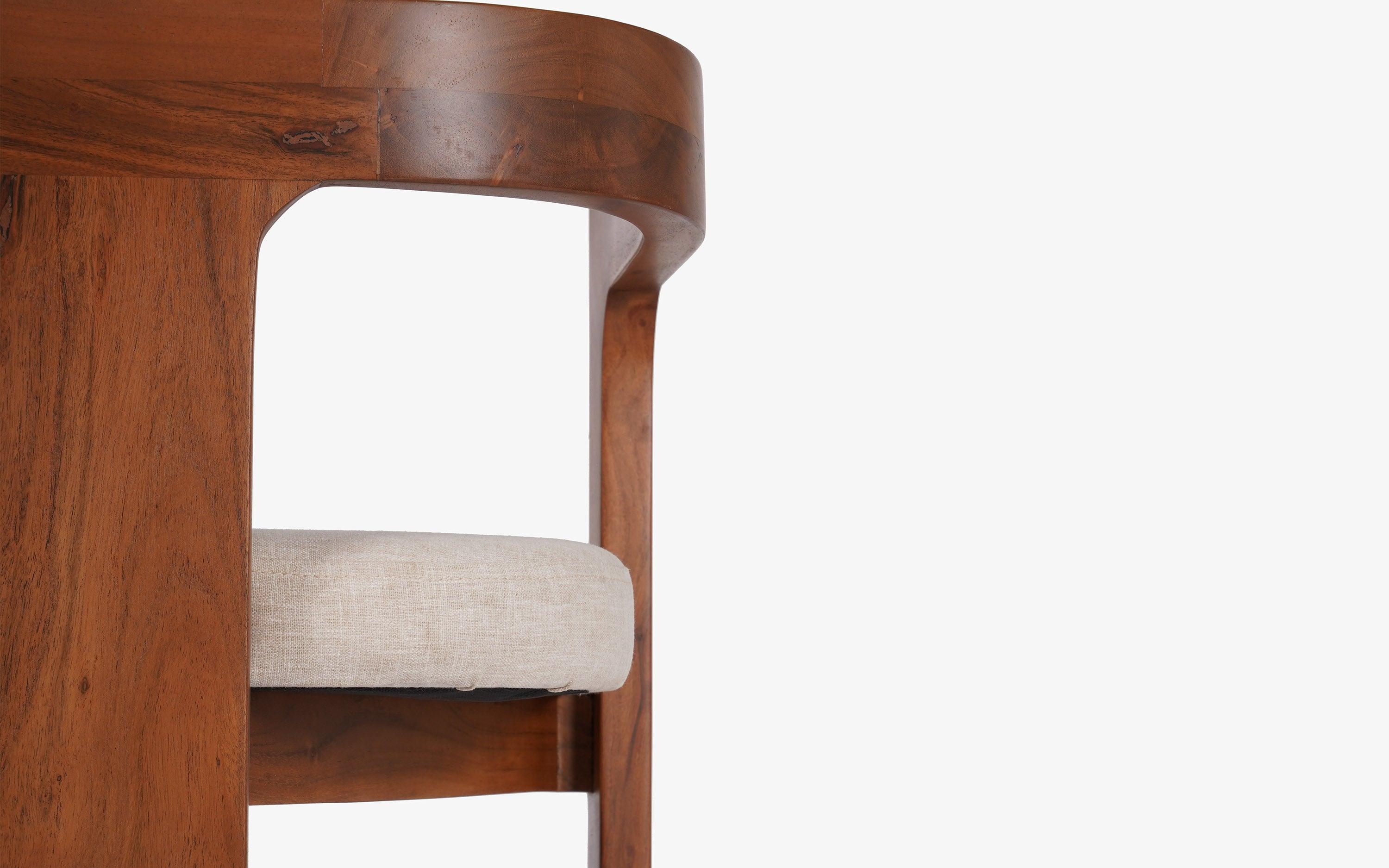 Anish Dining Chair With Arm - Orange Tree Home - with white background - Orange Tree