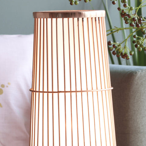 Katra LED Table Lamp Copper