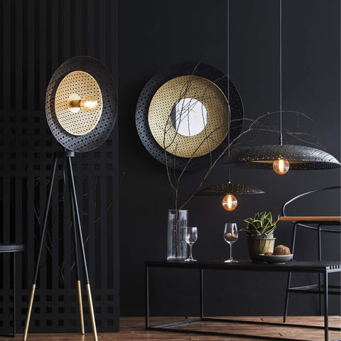 Louvre Hanging Lamp Small - Orange Tree Home Pvt. Ltd.