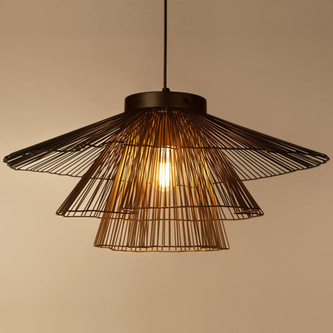 Klimt Hanging Lamp Big - Orange Tree Home Pvt. Ltd.