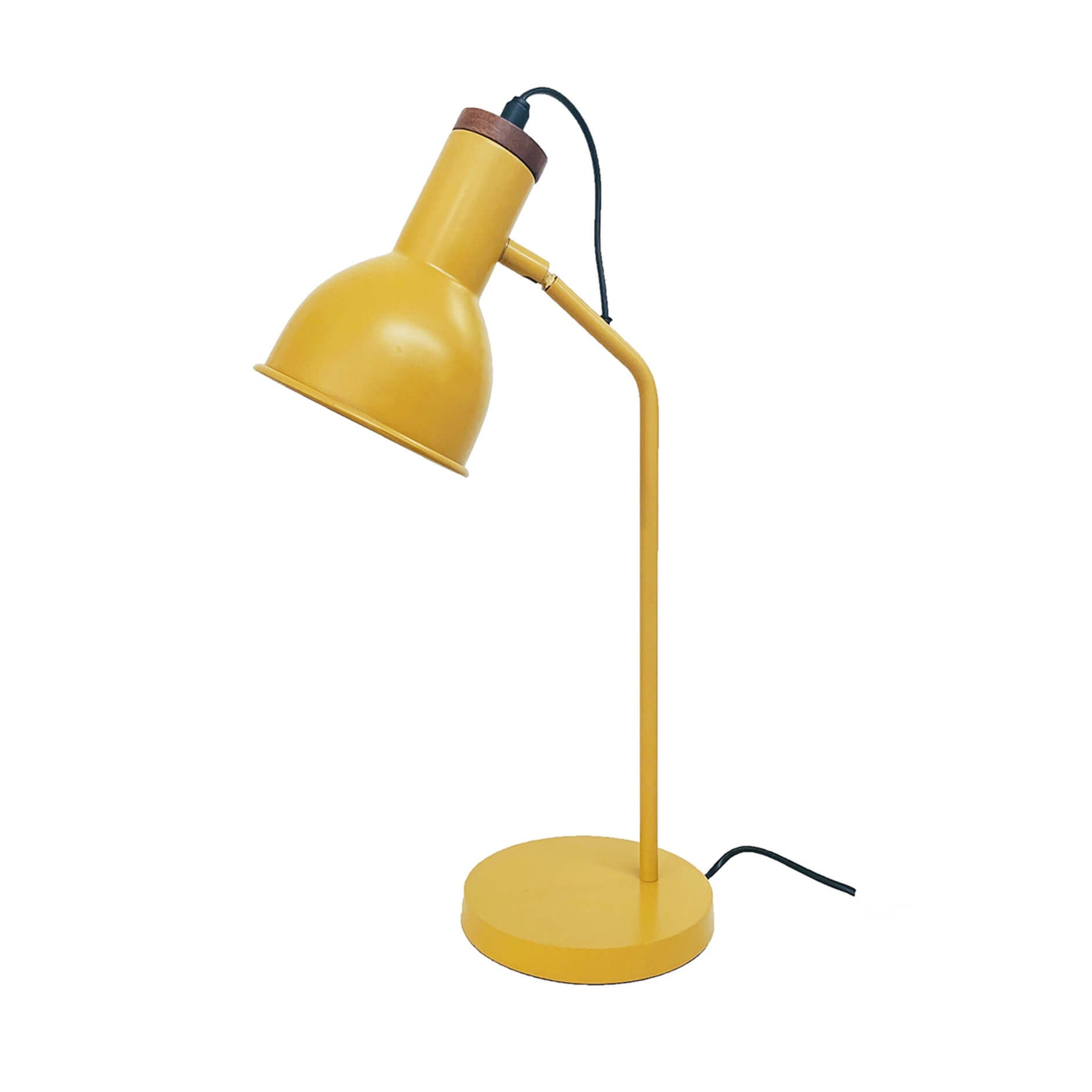 Lisa Study Table Lamp Mustard - Orange Tree Home Pvt. Ltd.