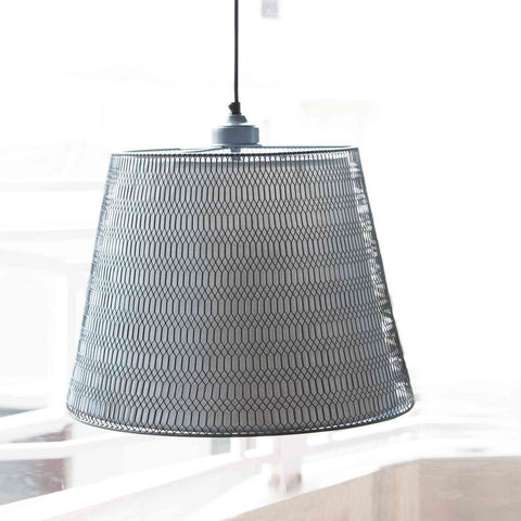 Rhombus Hanging Lamp Grey - Orange Tree Home Pvt. Ltd.