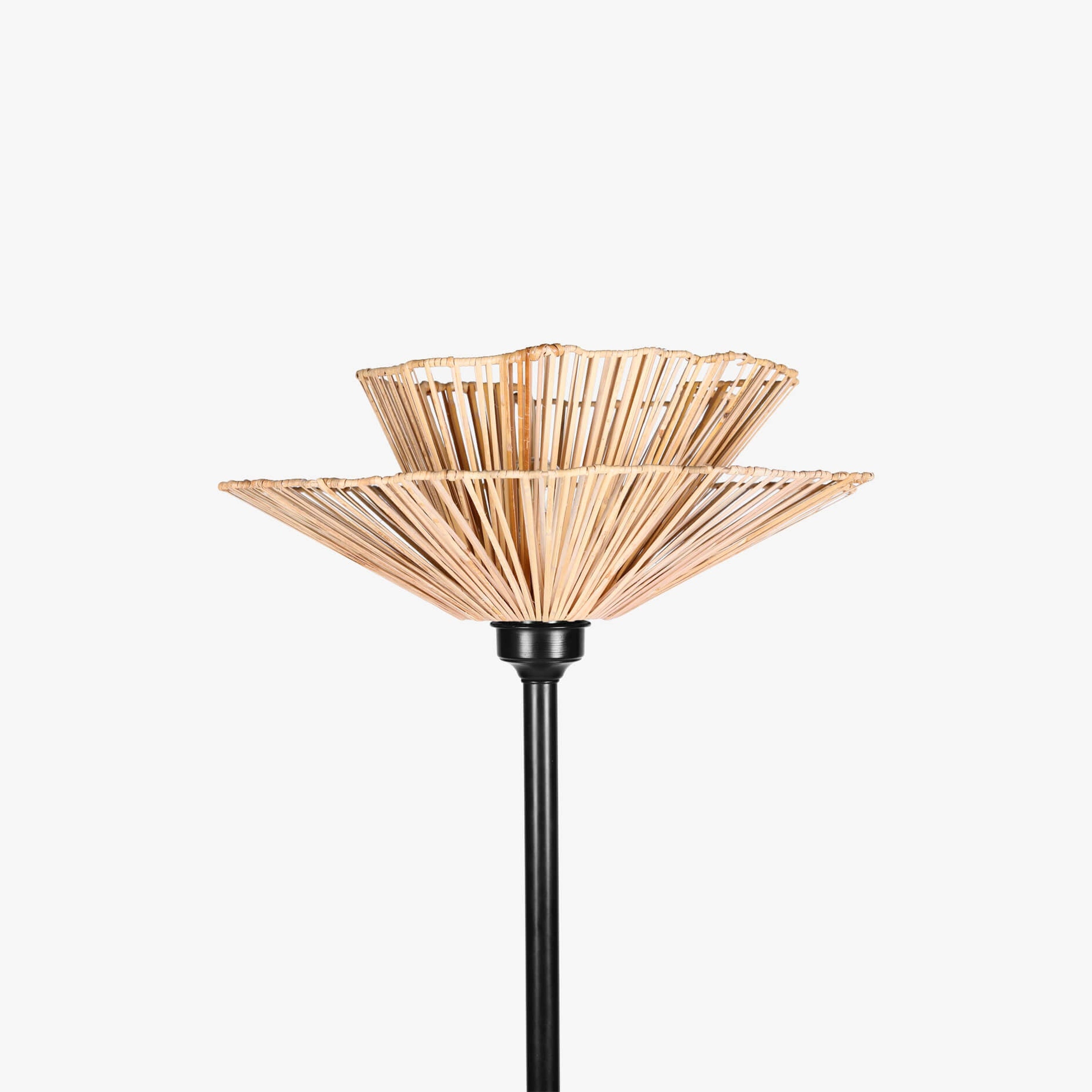 Klimt Cane Floor Lamp - Orange Tree Home Pvt. Ltd.