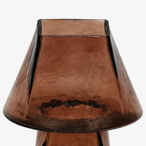 Lueur Smokey Amber Mini Table Lamp