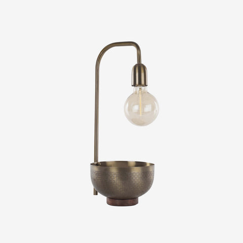 Esna Table Lamp With Bowl - Orange Tree Home Pvt. Ltd.