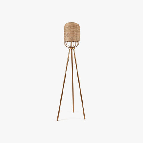 Henka Natural Floor Lamp - Orange Tree Home Pvt. Ltd.