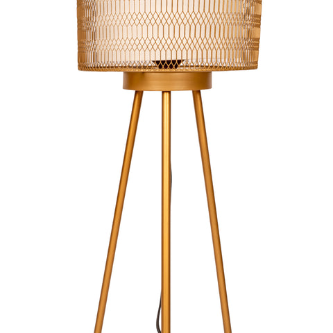 Rhombus Floor Lamp Gold