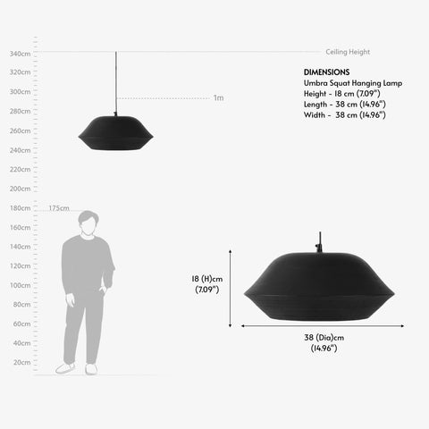 Umbra Squat Hanging Lamp