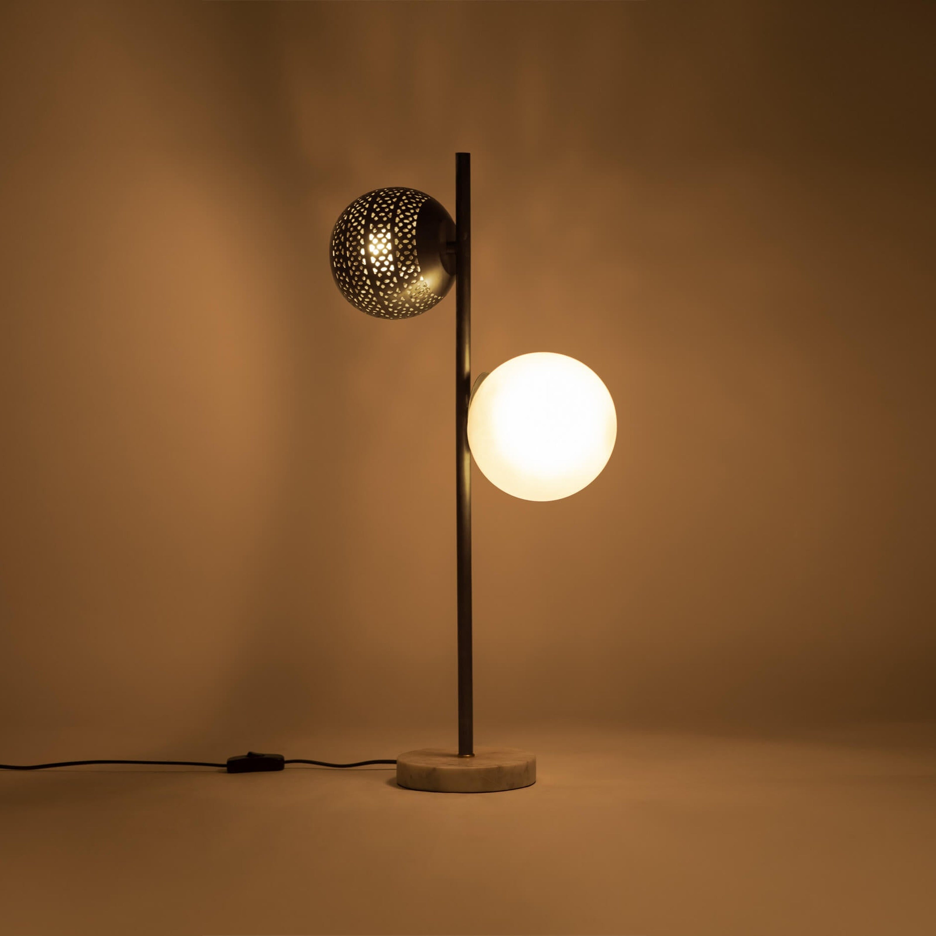 New Soma Gold Table Lamp - Orange Tree Home Pvt. Ltd.