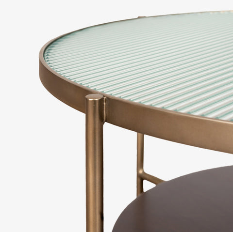 Mira Gold Coffee Table